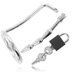 Anello uretrale con lucchetto — Metal Hard