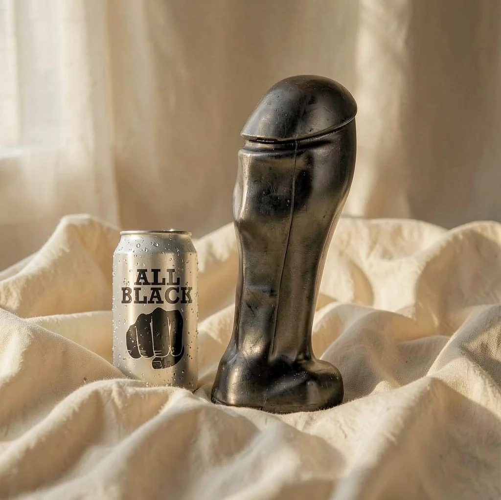 Dong testa larga 22 cm — All Black