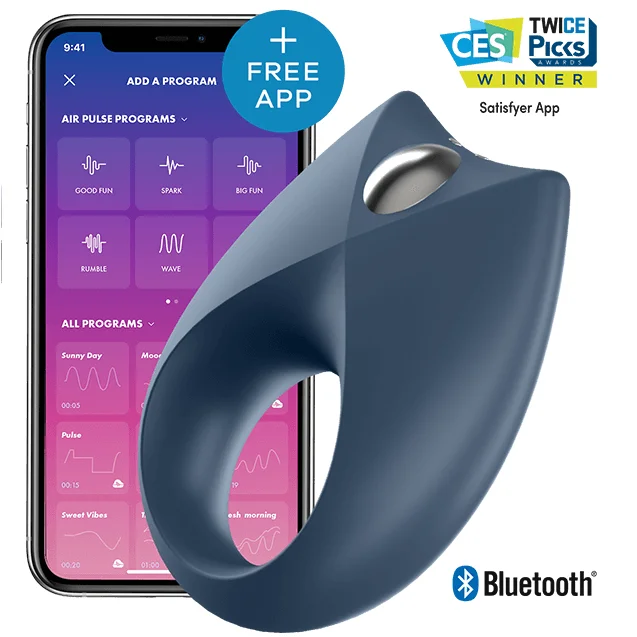 Anello vibrante Royal One con app — Satisfyer