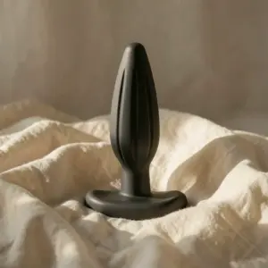 Rocker Plug Medio Silicone Noir — ElectraStim