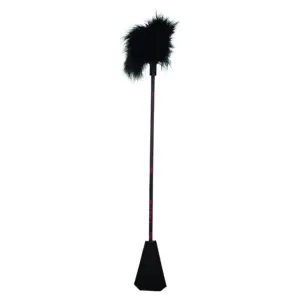 Scandal Feather Crop Nero — CalExotics