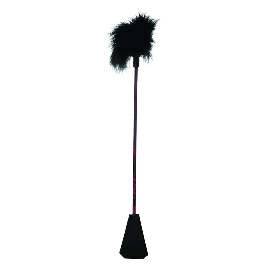 Scandal Feather Crop Nero — CalExotics