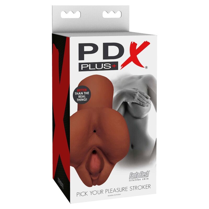 Pick Your Pleasure Stroker Marrone — PDX Plus
