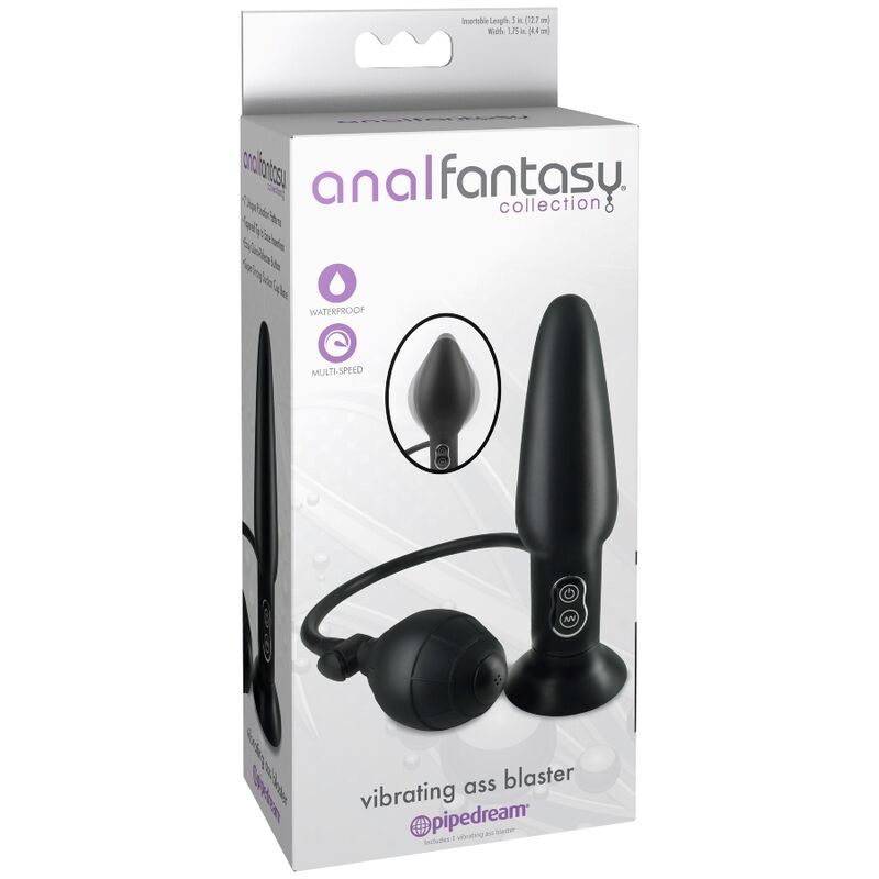 Ass Blaster Vibrante Gonfiabile — Anal Fantasy