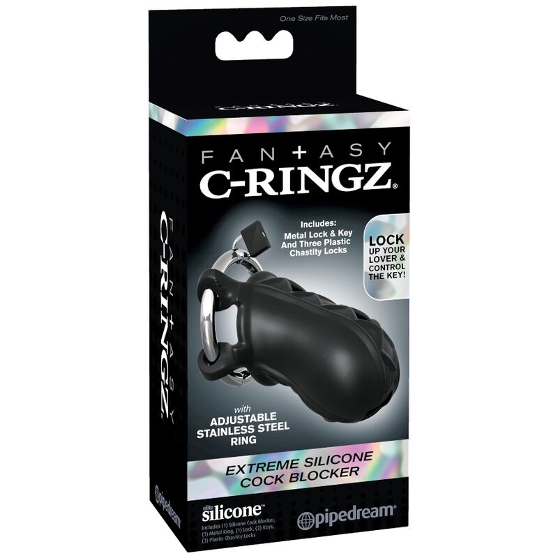 Extreme Silicone Cock Blocker — Pipedream