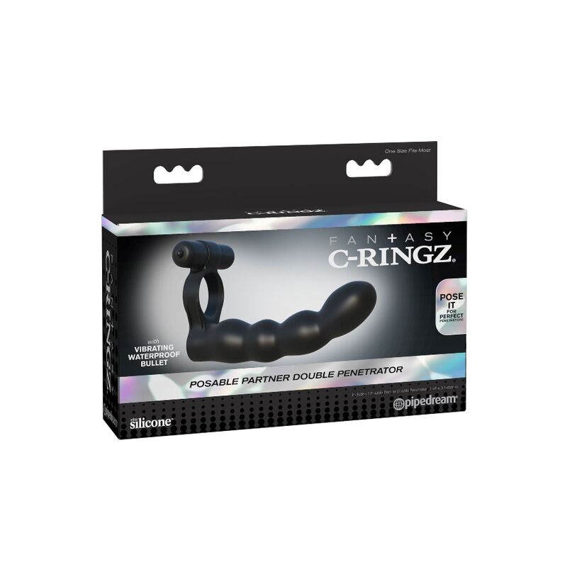 Posable Partner Double Penetrator — Fantasy C-Ringz