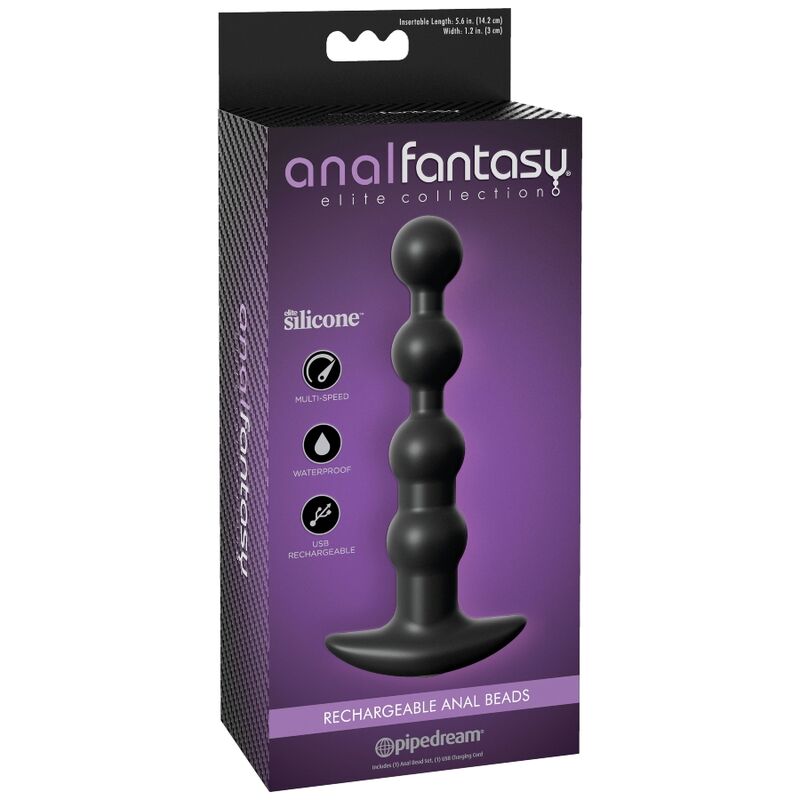 Rechargeable Anal Beads — Anal Fantasy Elite