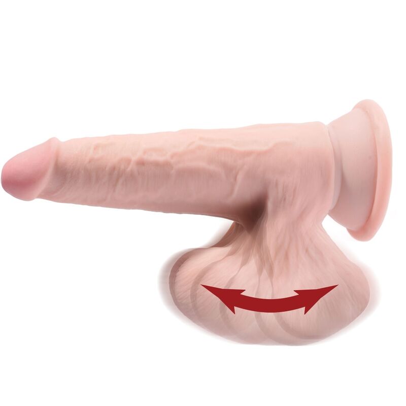 3D Sfere Oscillanti 15,2 cm, Pelle Chiara — King Cock Plus