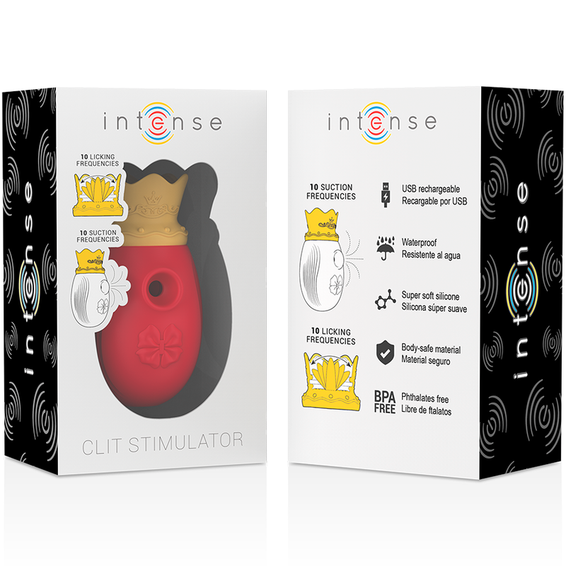 Clit Stimulator Rosso — INTENSE