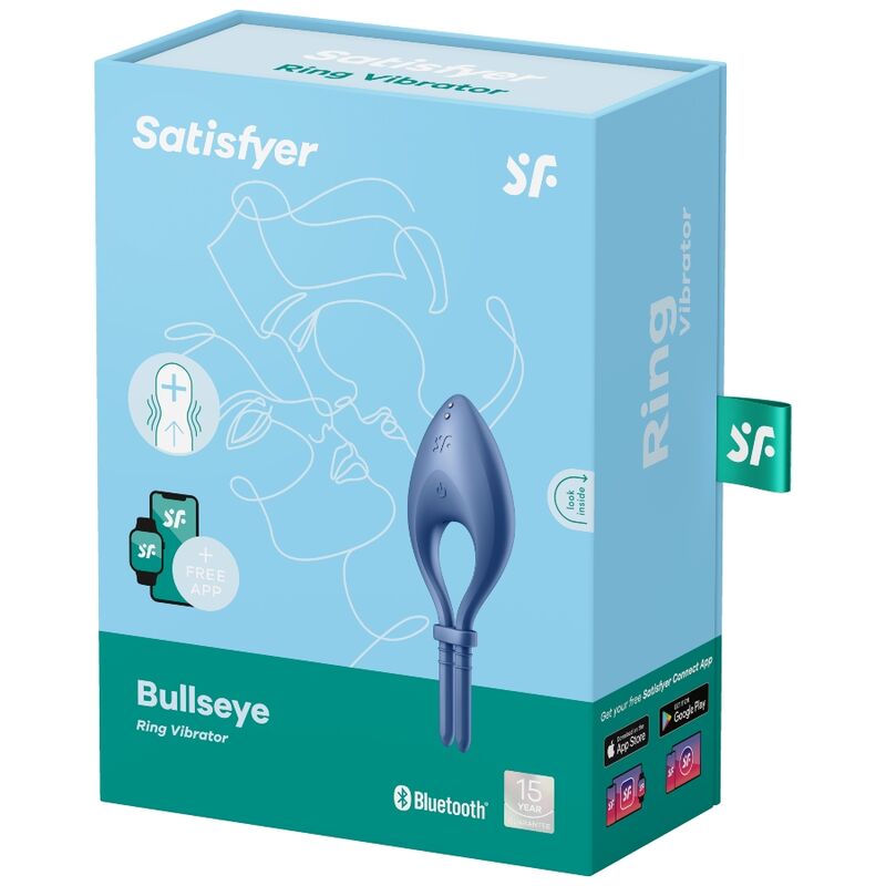 Bullseye Ring Blu — Satisfyer