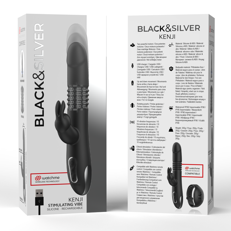 Kenji Stimulating Vibe — Black&Silver