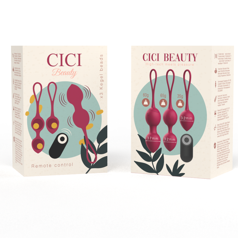 Set Kegel Vibrante — Cici Beauty