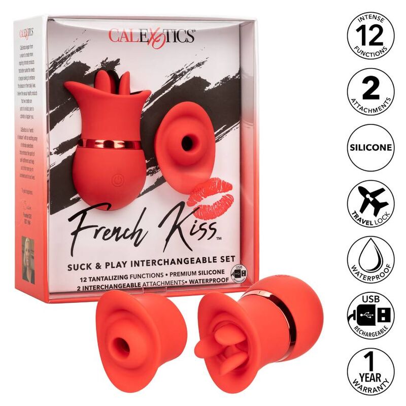 French Kiss Suck & Play Set — CalExotics