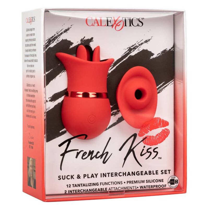 French Kiss Suck & Play Set — CalExotics