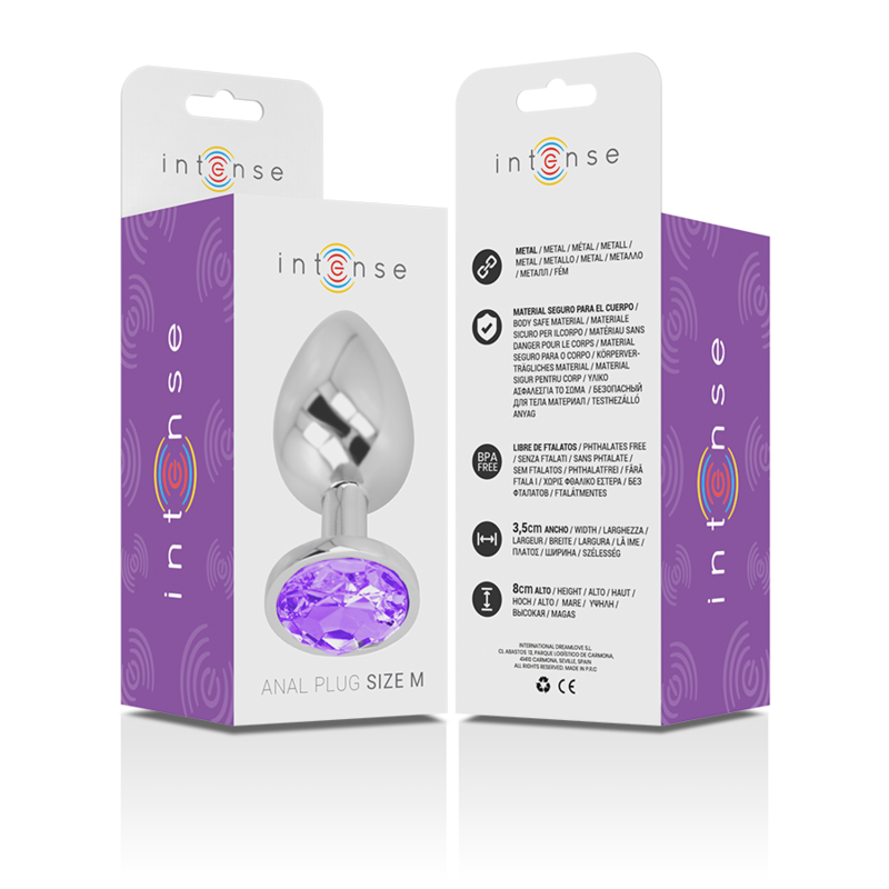 Plug Gioiello Viola M — Intense