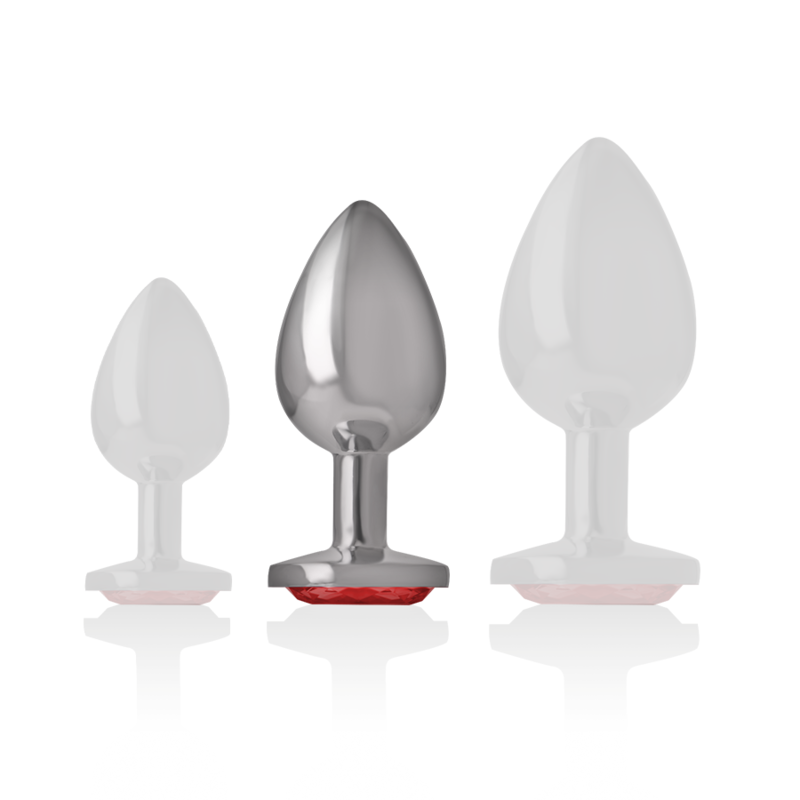 Plug Gioiello Rosso M — Intense