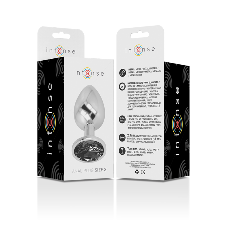 Plug Gioiello Nero S — Intense