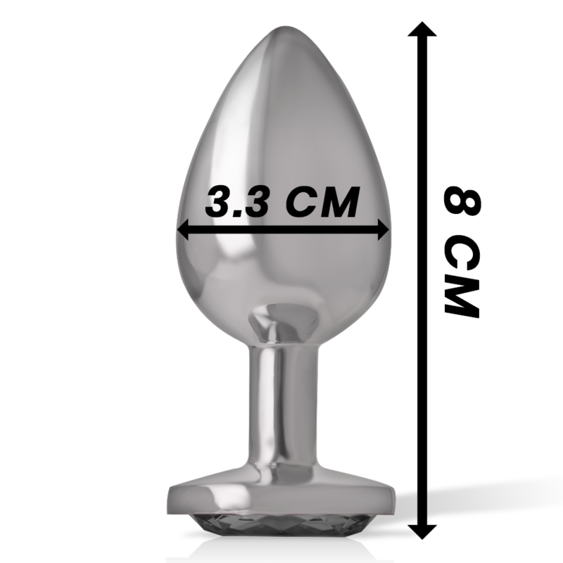 Plug Gioiello Nero M — Intense