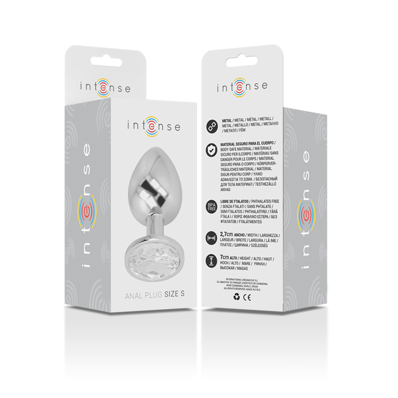 Plug Gioiello Argento S — Intense