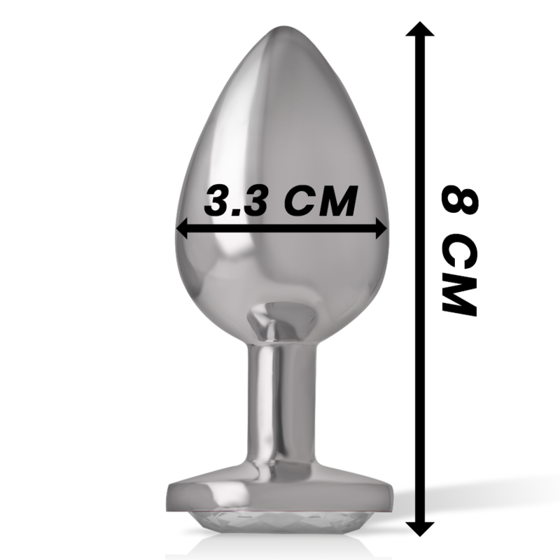 Plug Gioiello Argento M — Intense