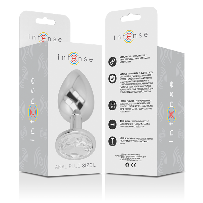Plug Gioiello Argento L — Intense