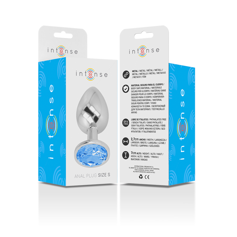 Plug Gioiello Blu S — Intense