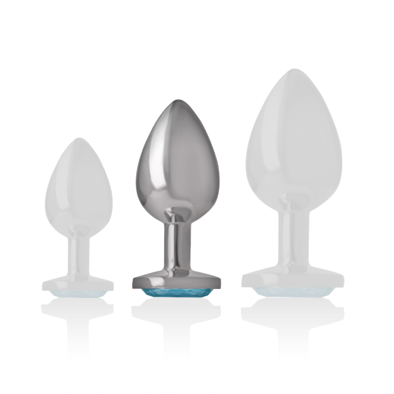 Plug Gioiello Blu M — Intense