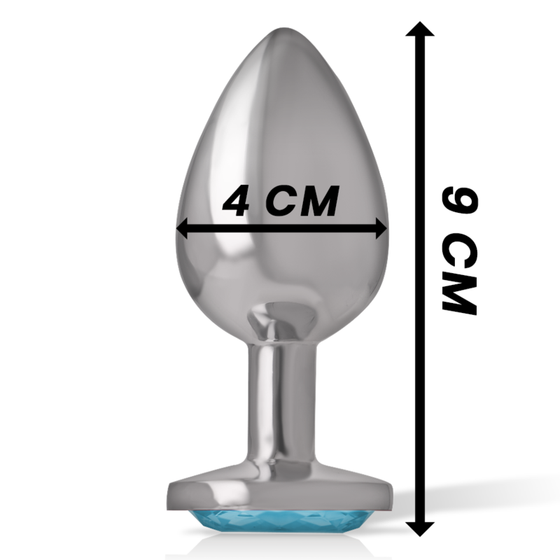 Plug Gioiello Blu L — Intense