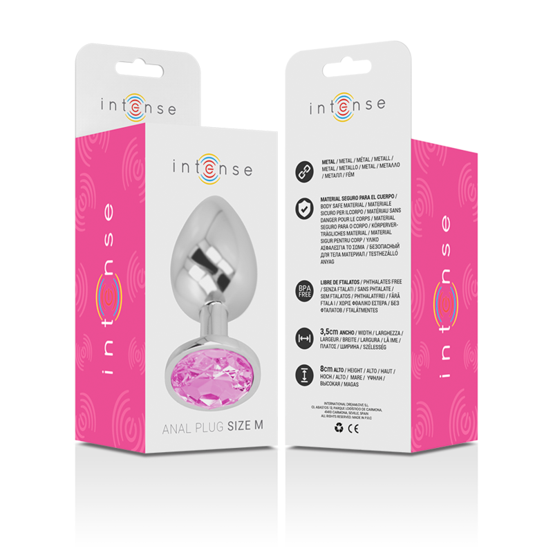 Plug Gioiello Rosa M — Intense