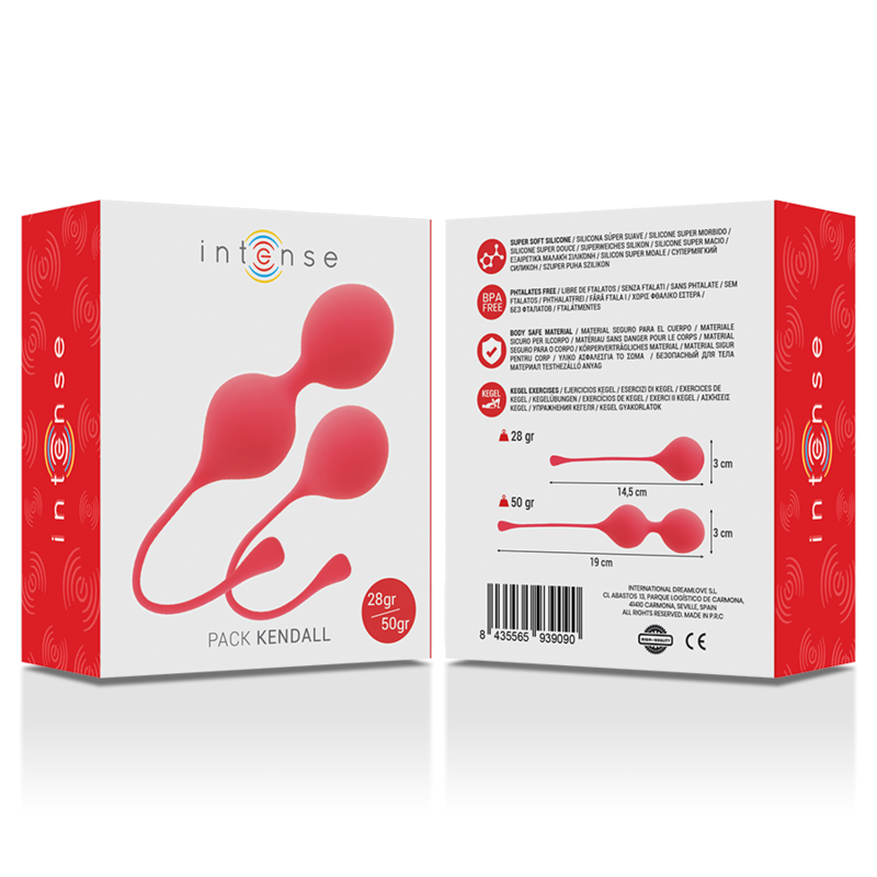 Palline Kegel Kendall Rosso — Intense