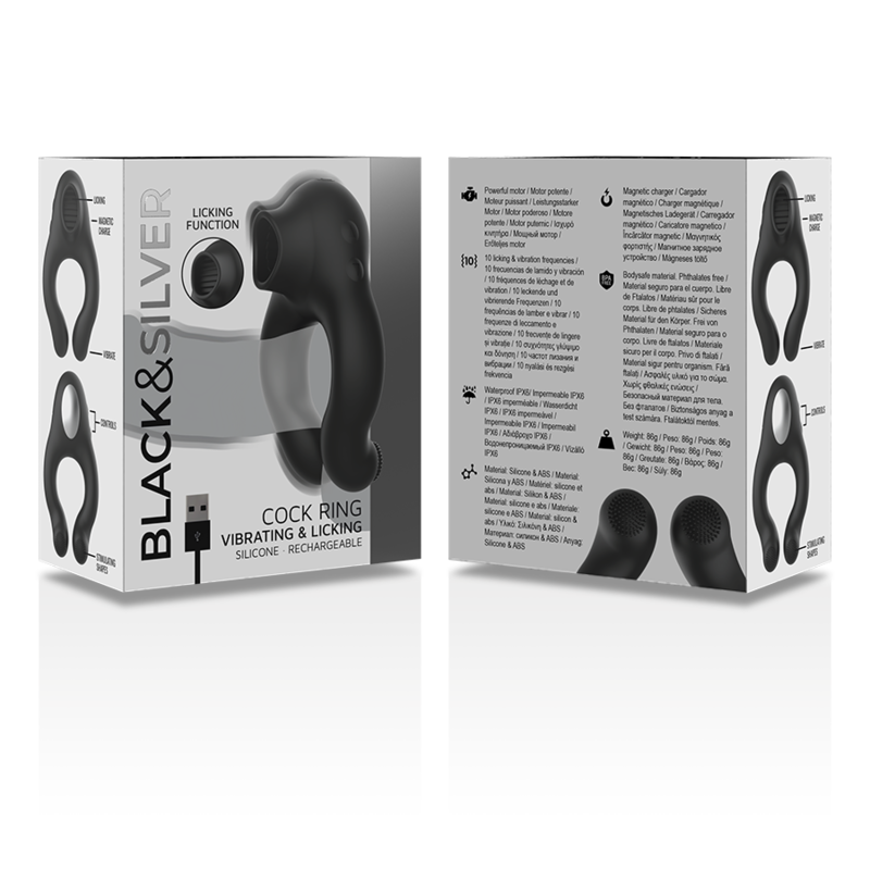 Licking Ring — Black&Silver™