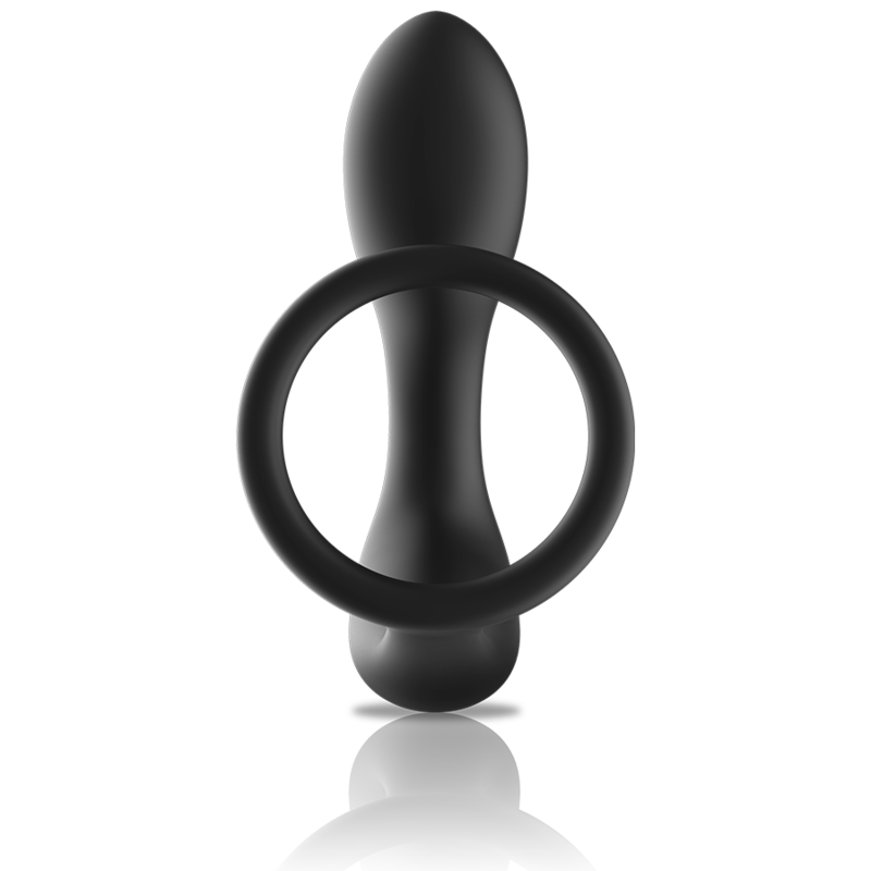 Anal Massage Ring — Black&Silver™