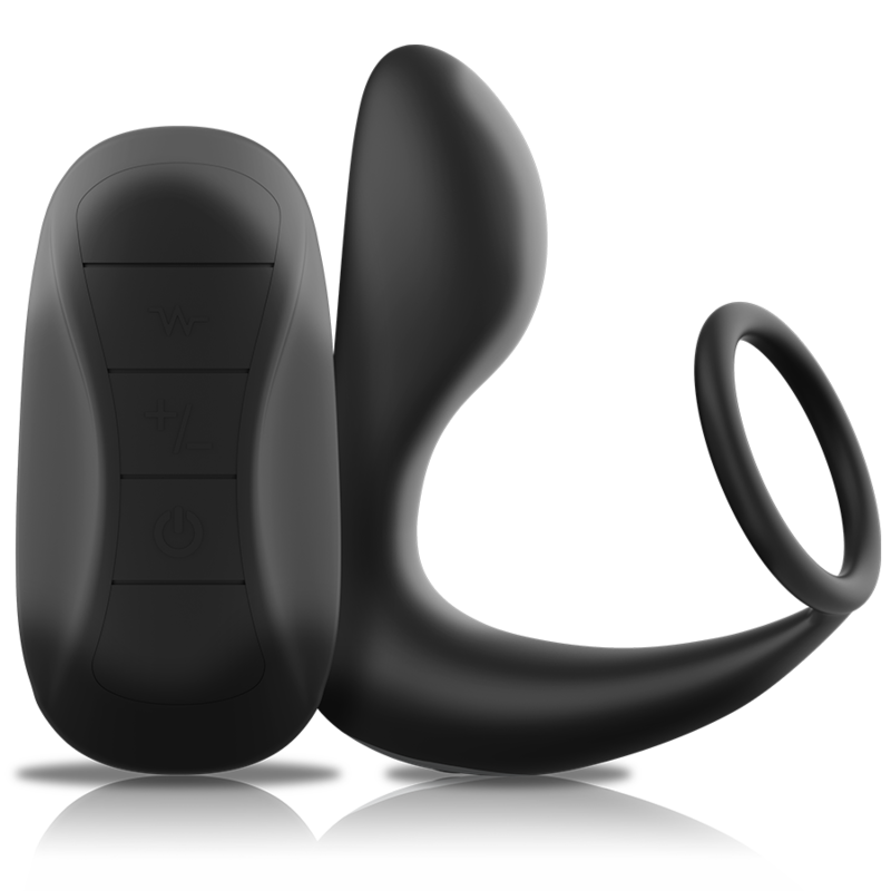 Anal Massage Ring — Black&Silver™