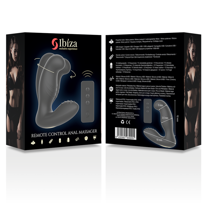 IBIZATechnology™ Anal Remote — Ibiza