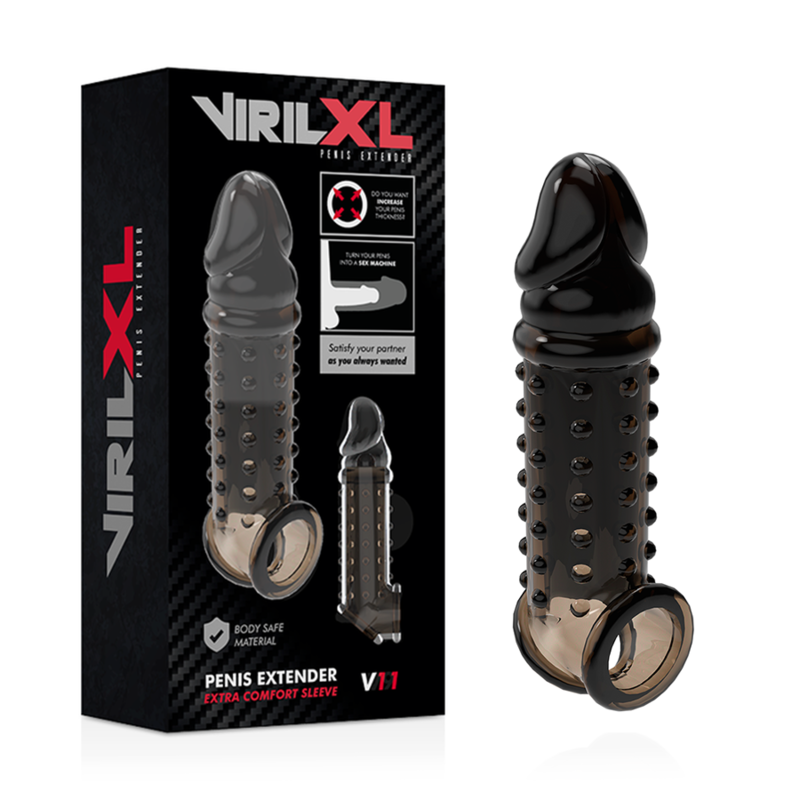 Estensione e guaina V11 nero — VirilXL