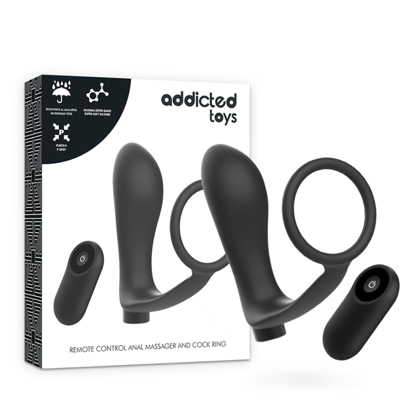 Cockring Plug Anale — Addicted Toys