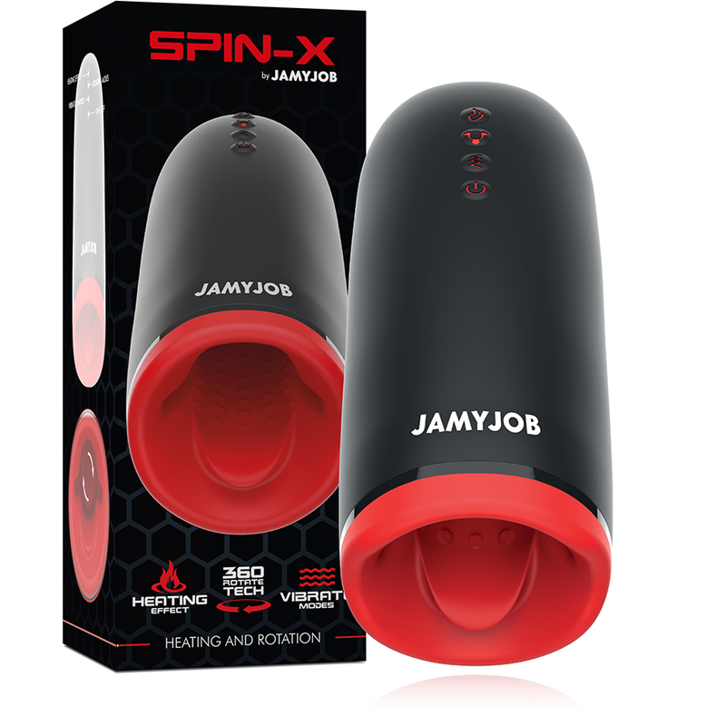 Spin-X Riscaldante e Rotante — Jamyjob