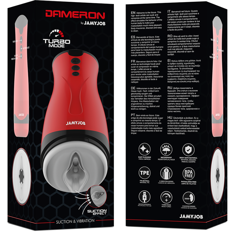 Dameron con Aspirazione e Vibrazione — Jamyjob