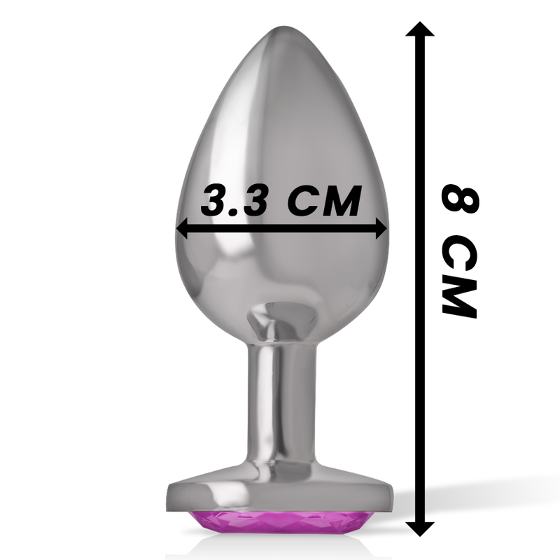 Plug Cuore Rosa M — Intense