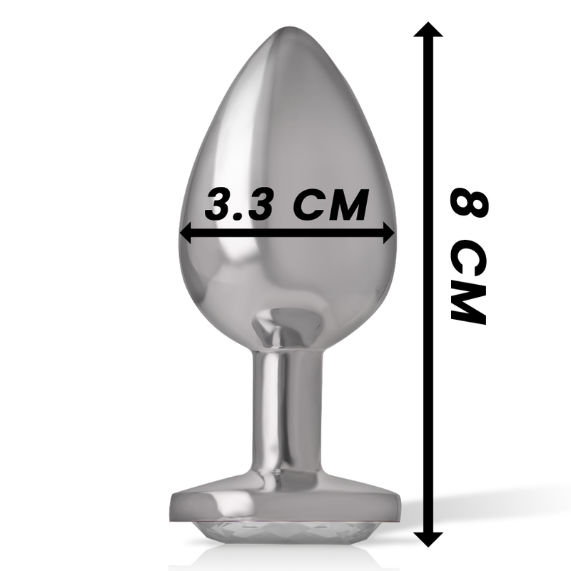 Plug Cuore Bianco M — Intense