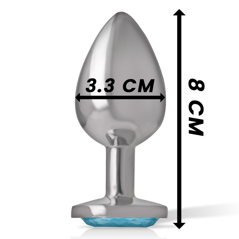 Plug Cuore Blu M — Intense