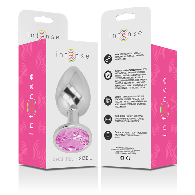 Plug Gioiello Rosa L — Intense