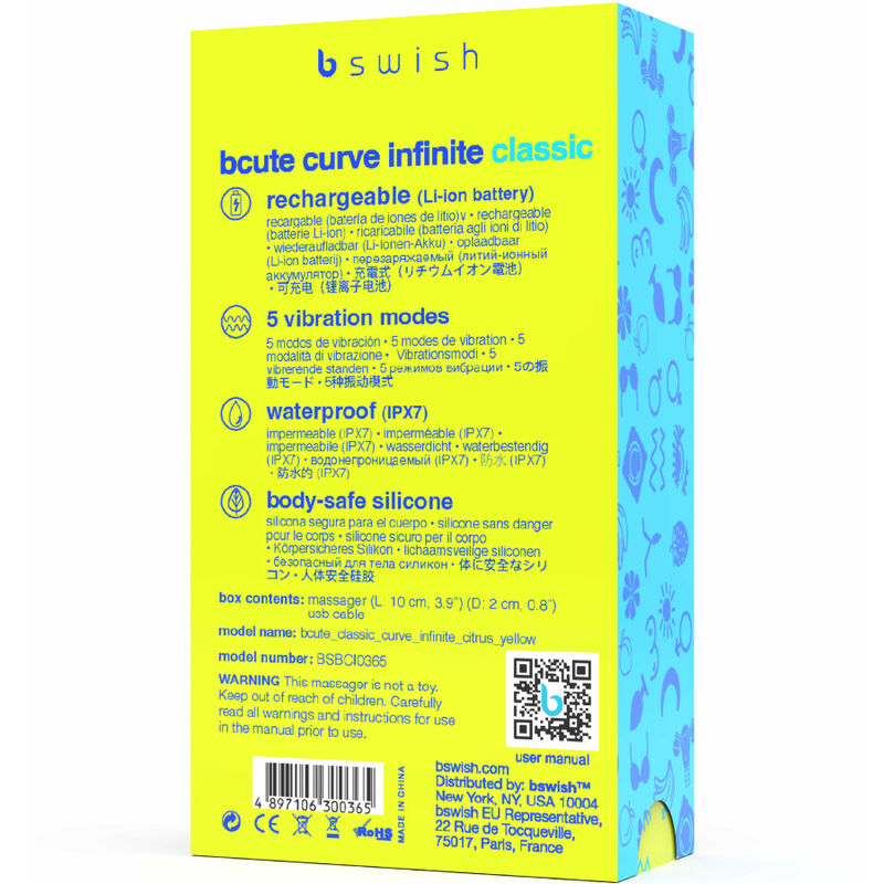 Bcute Curve Infinite Classic Giallo — B Swish