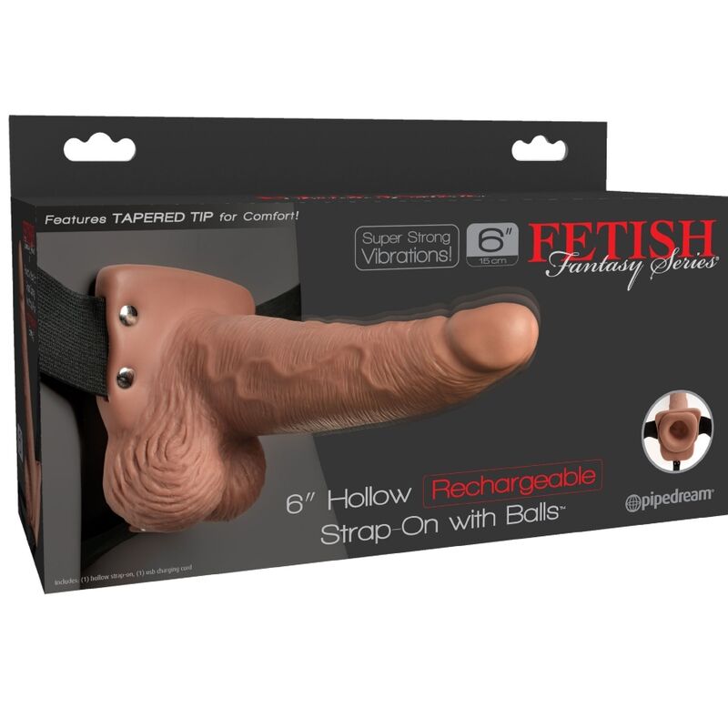 Imbracatura Cava Ricaricabile 15 cm — Fetish Fantasy Series