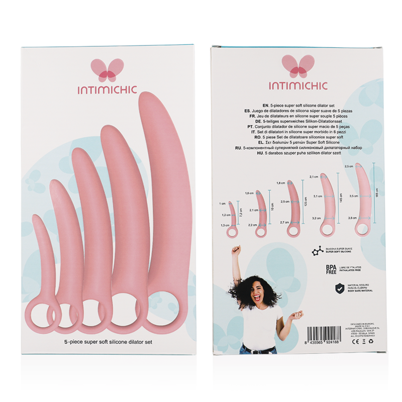 Dilatatori in silicone set da 5 — Intimichic