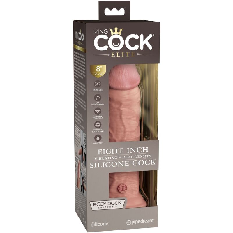 King Cock Elite Vibrante 20.3 cm — Pipedream