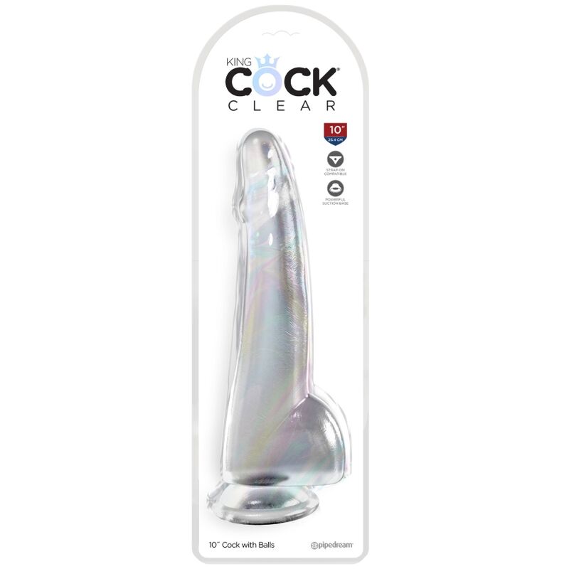 King Cock Clear 19 cm Trasparente — Pipedream