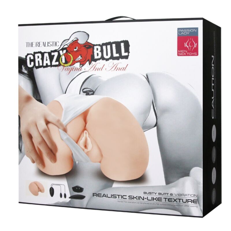 Masturbatore Doppio Foro — Crazy Bull