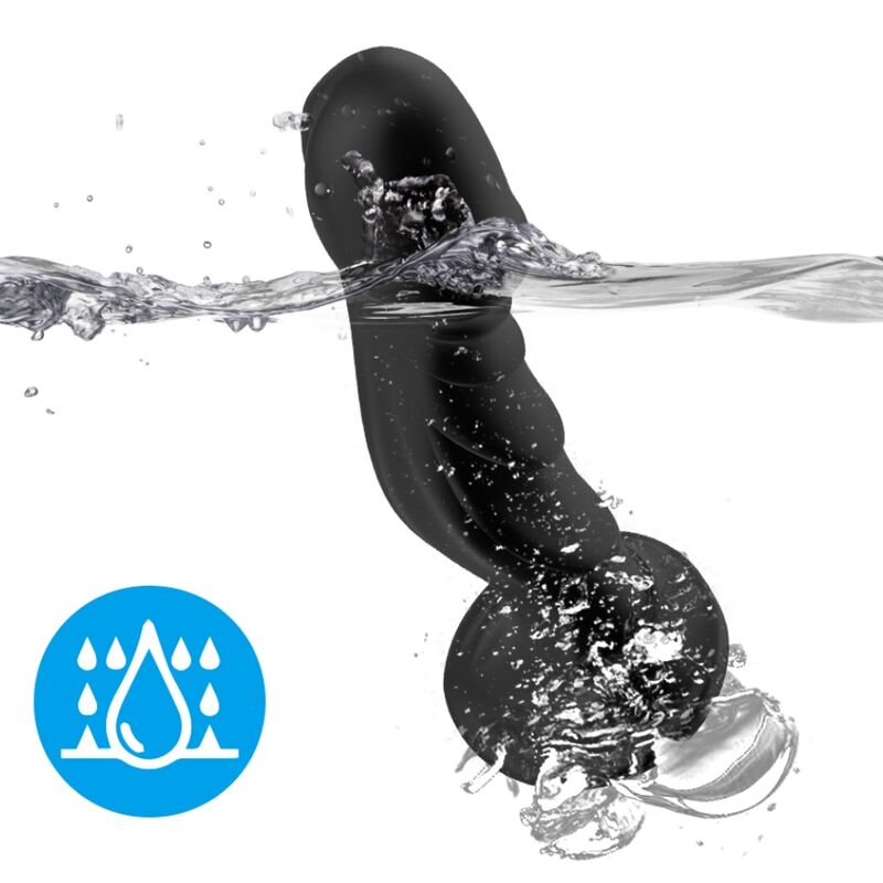 Dildo vibrante e plug anale telecomando — Armony