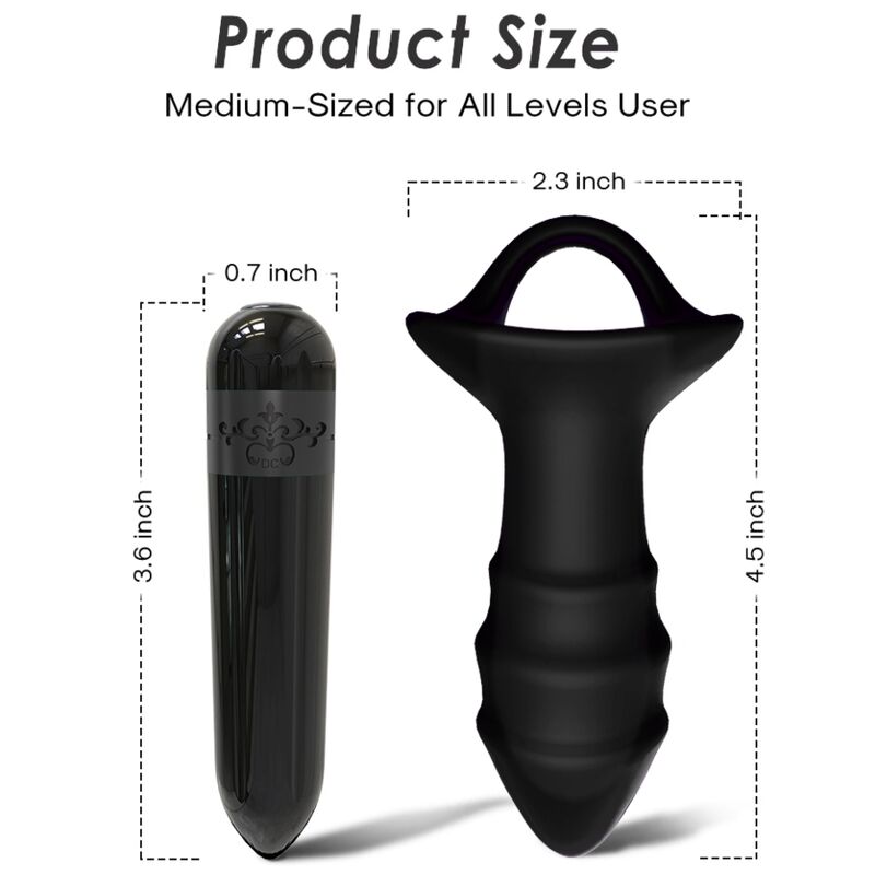 Kylin vibratore a dita e plug anale — Armony